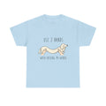 Use 2 Hands To Hold My Wiener Dachshund T-Shirt — Funny Wiener Dog Tee for Dachshund Owners